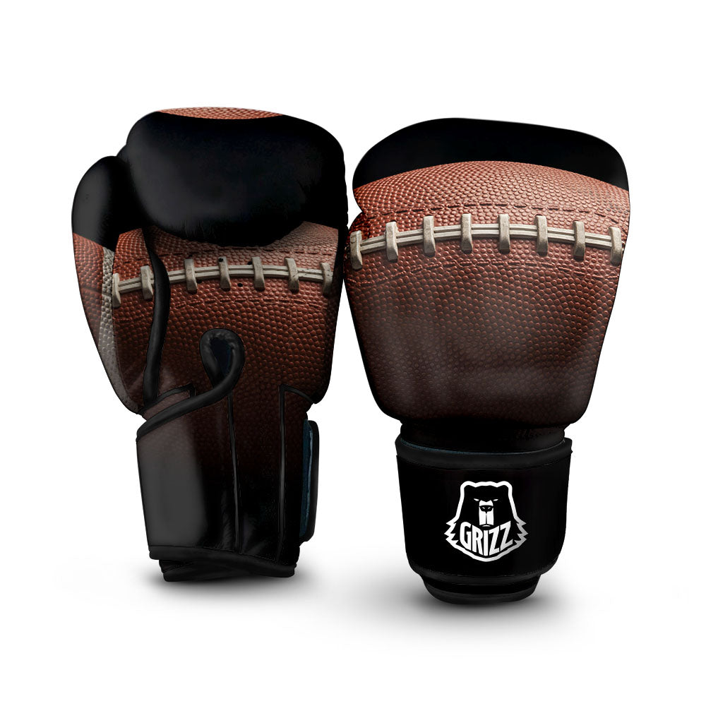 American Football Print Ball Boxing Gloves-grizzshop