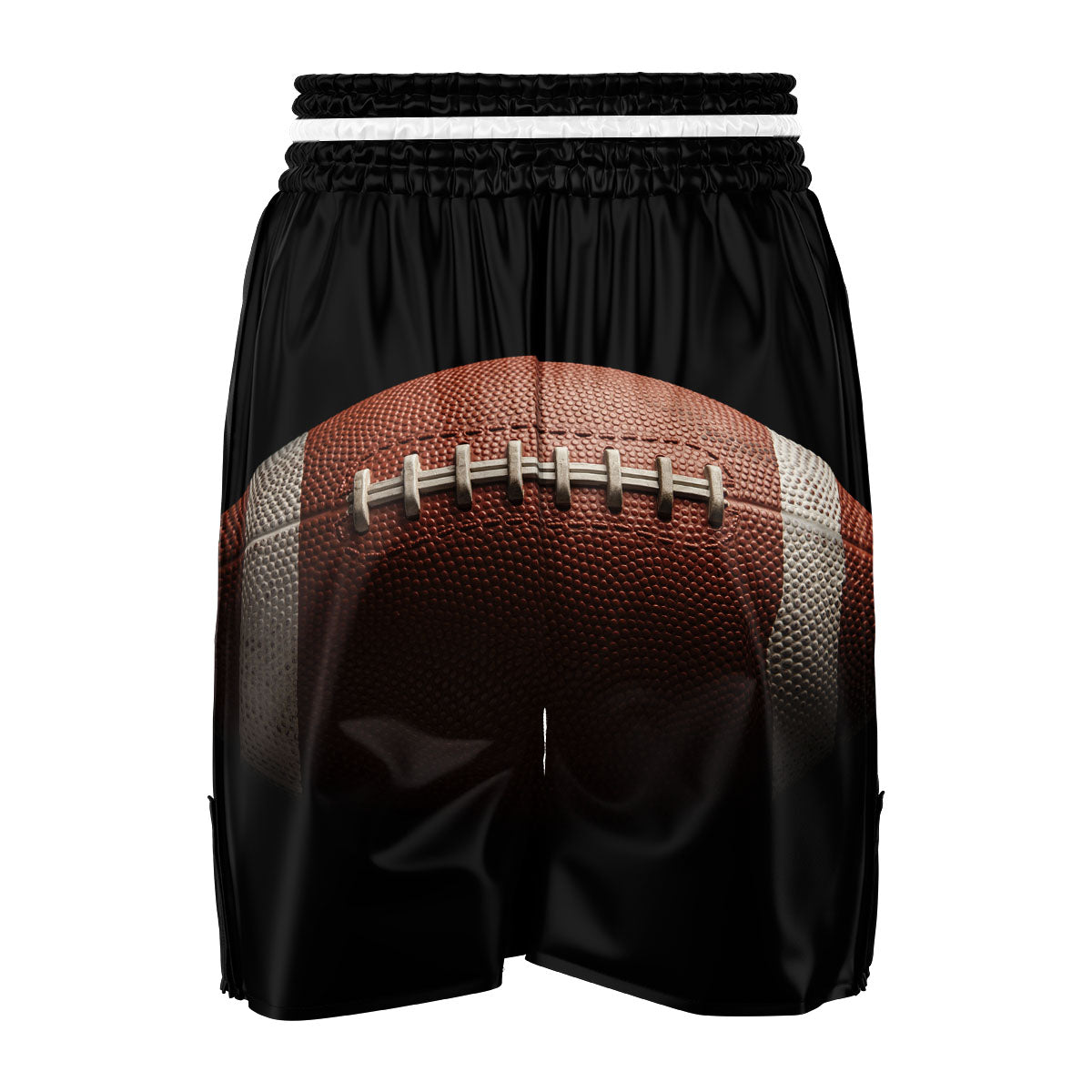 American Football Print Ball Boxing Shorts-grizzshop