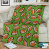 American Football Print Pattern Blanket-grizzshop