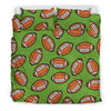 American Football Print Pattern Duvet Cover Bedding Set-grizzshop