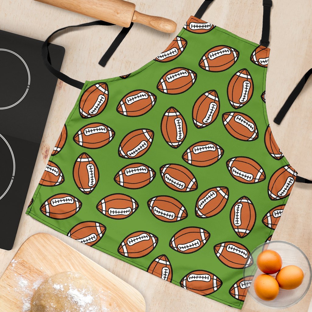 American Football Print Pattern Women's Apron-grizzshop