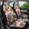 American Football Rugby Ball Pattern Print Universal Fit Car Seat Covers-grizzshop