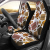 American Football Rugby Ball Pattern Print Universal Fit Car Seat Covers-grizzshop