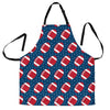 American Football Rugby Ball Print Pattern Women's Apron-grizzshop
