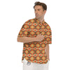 American Geometric Native Print Pattern Men's Short Sleeve Shirts-grizzshop