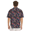 American Independence Day Print Pattern Men's Short Sleeve Shirts-grizzshop