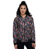 American Independence Day Print Pattern Women's Bomber Jacket-grizzshop