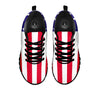 American Military Flag Print Black Sneaker-grizzshop