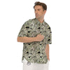 American Money US Dollars Print Pattern Men's Short Sleeve Shirts-grizzshop