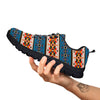 American Native Tribal Navajo Print Black Sneaker-grizzshop