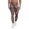 American Old West History Print Pattern Men's Leggings-grizzshop