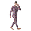 American Plaid 4th of July Print Men's Pajamas-grizzshop