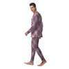 American Plaid 4th of July Print Men's Pajamas-grizzshop