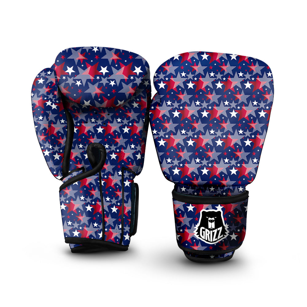 American Star 4th of July Print Pattern Boxing Gloves-grizzshop