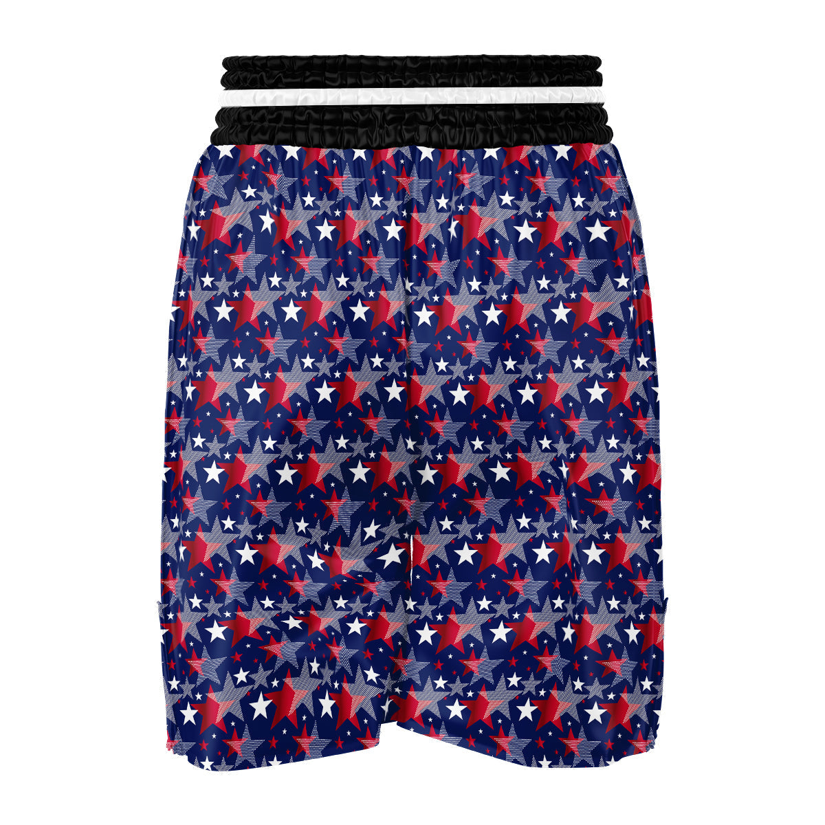 American Star 4th of July Print Pattern Boxing Shorts-grizzshop