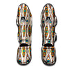 American Tribal Native Print Pattern Muay Thai Shin Guards-grizzshop