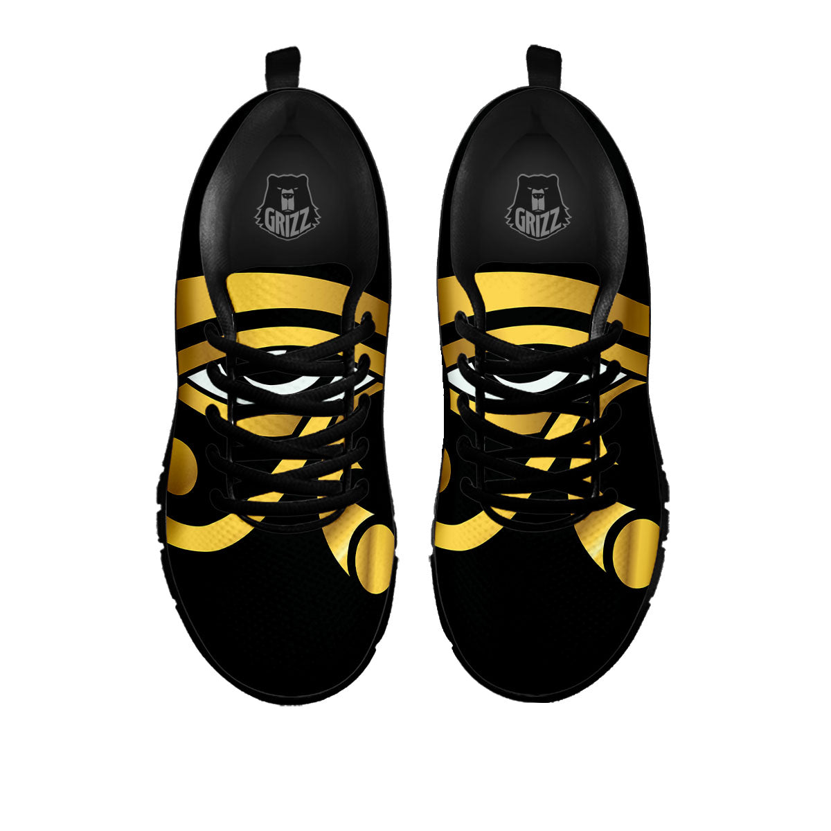 Amulet Eye Of Horus Print Black Sneaker-grizzshop
