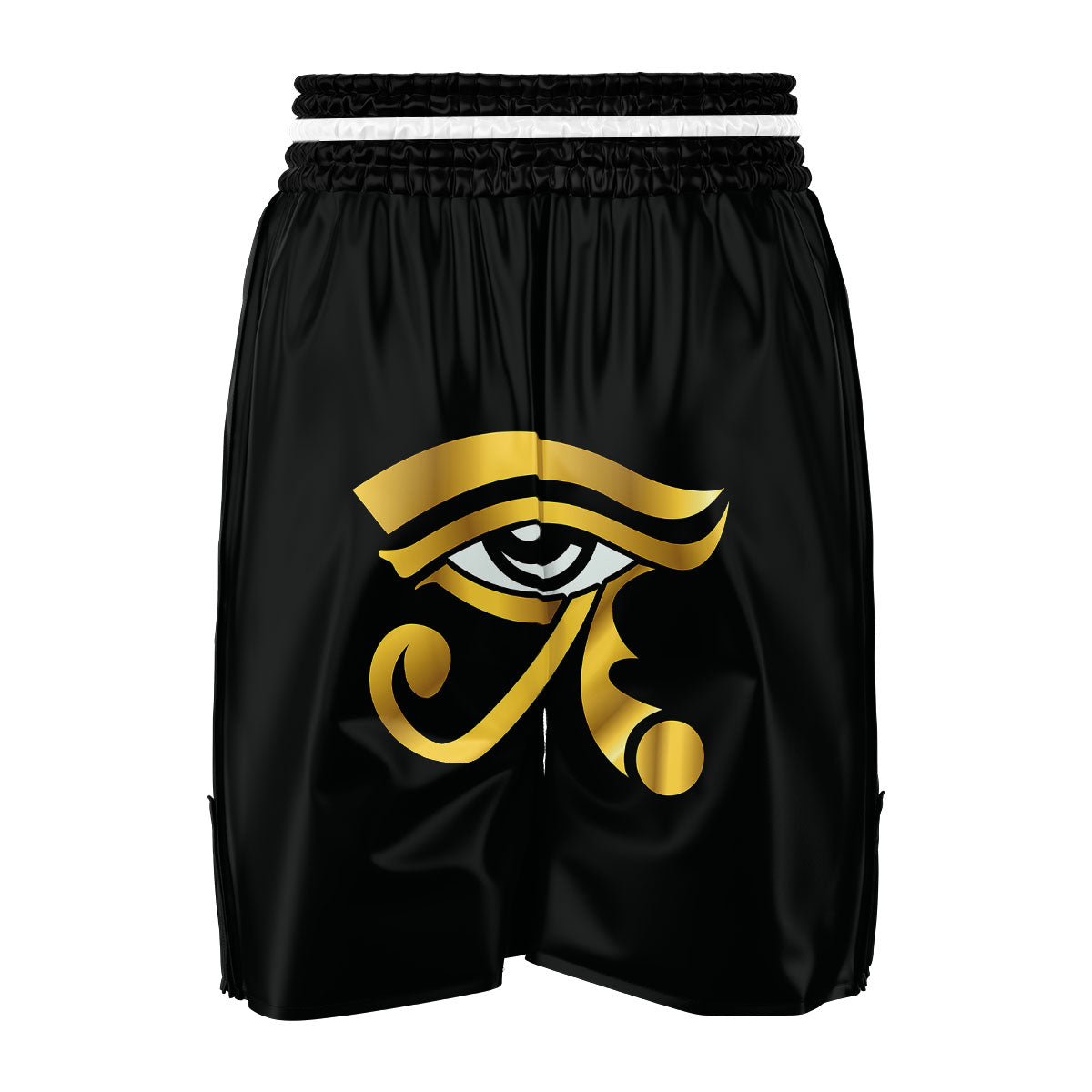 Amulet Eye Of Horus Print Boxing Shorts-grizzshop