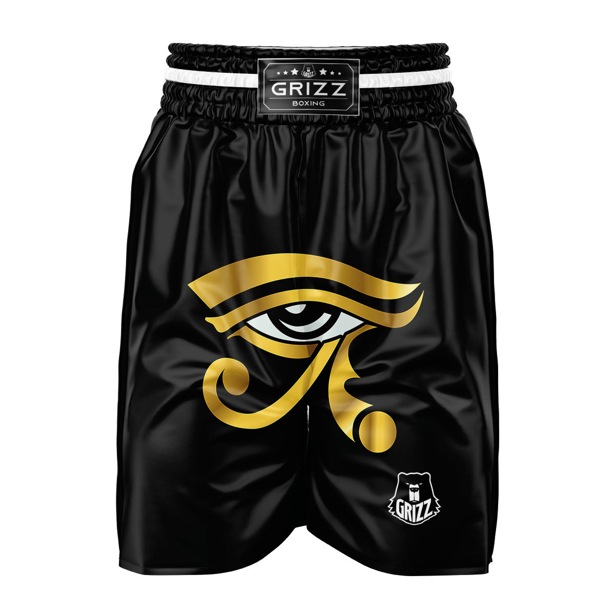 Amulet Eye Of Horus Print Boxing Shorts-grizzshop