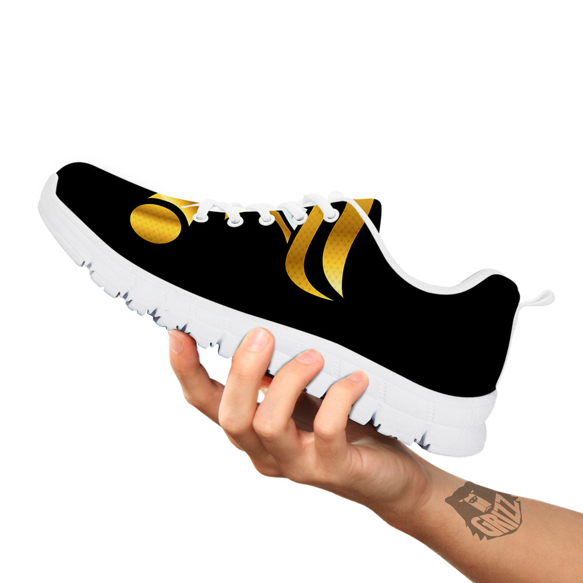 Amulet Eye Of Horus Print White Sneaker-grizzshop