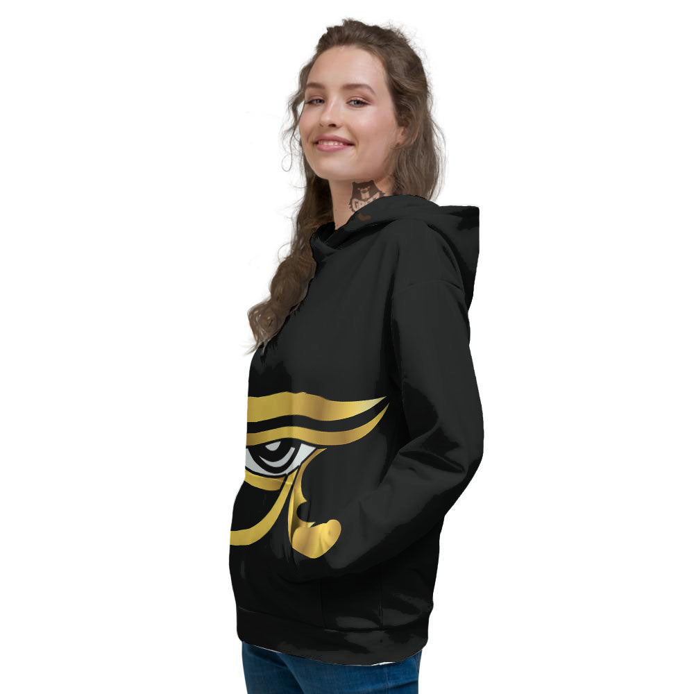 Amulet Eye Of Horus Print Women's Hoodie-grizzshop
