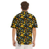 Amusement Park Entertainment Print Pattern Men's Short Sleeve Shirts-grizzshop