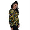 Amusement Park Entertainment Print Pattern Women's Bomber Jacket-grizzshop