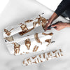 Anatomy Bone Pattern Print Automatic Foldable Umbrella-grizzshop