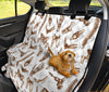 Anatomy Bone Pattern Print Pet Car Seat Cover-grizzshop