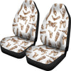 Anatomy Bone Pattern Print Universal Fit Car Seat Covers-grizzshop