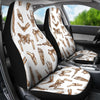 Anatomy Bone Pattern Print Universal Fit Car Seat Covers-grizzshop