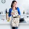 Anatomy Bone Pattern Print Women's Apron-grizzshop