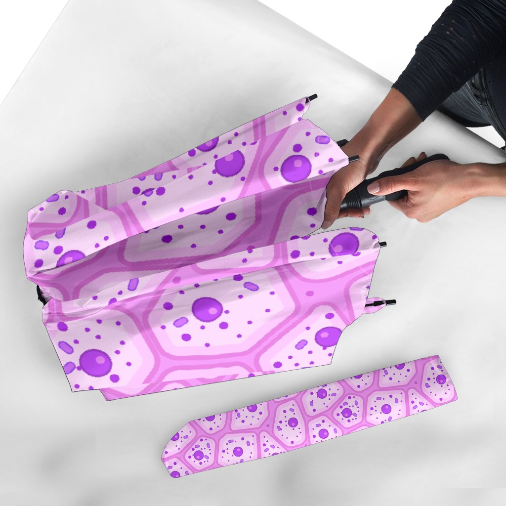 Anatomy Cells Pattern Print Automatic Foldable Umbrella-grizzshop