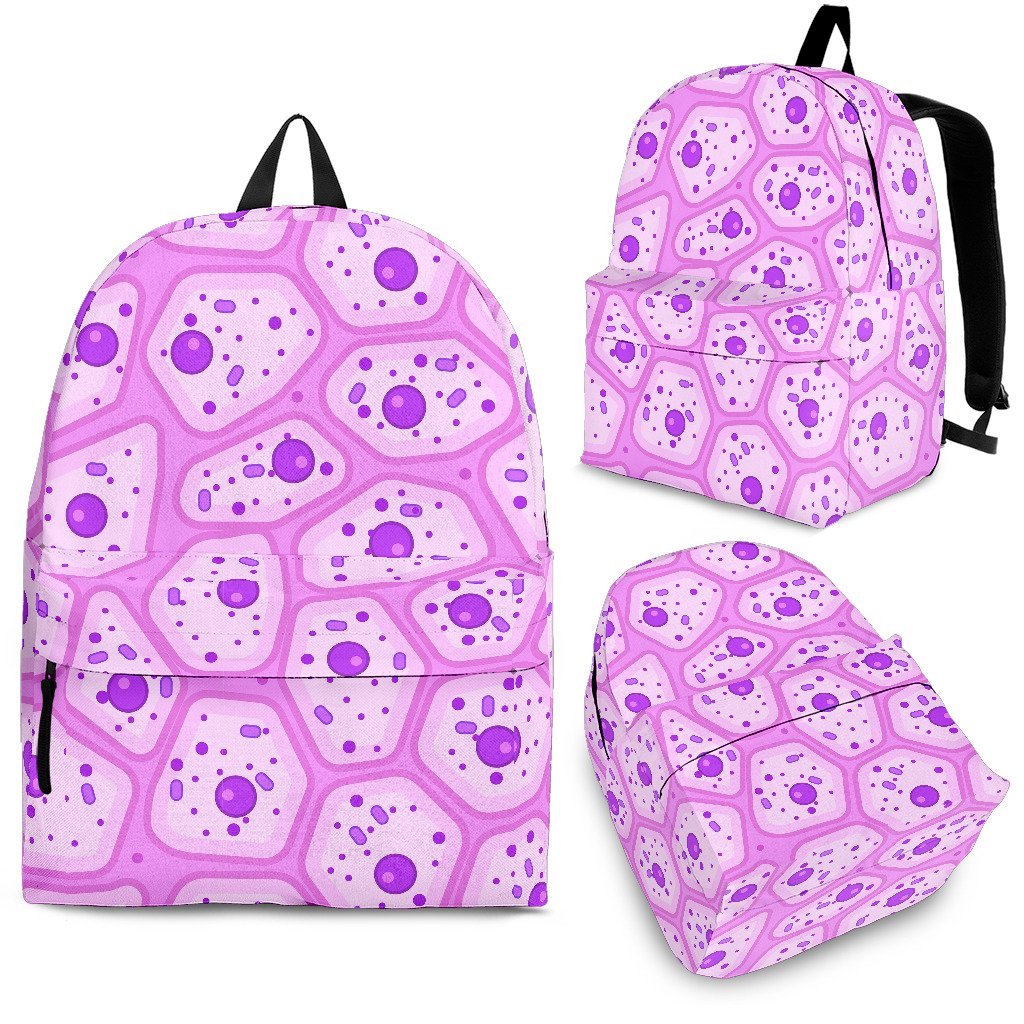 Anatomy Cells Pattern Print Backpack-grizzshop