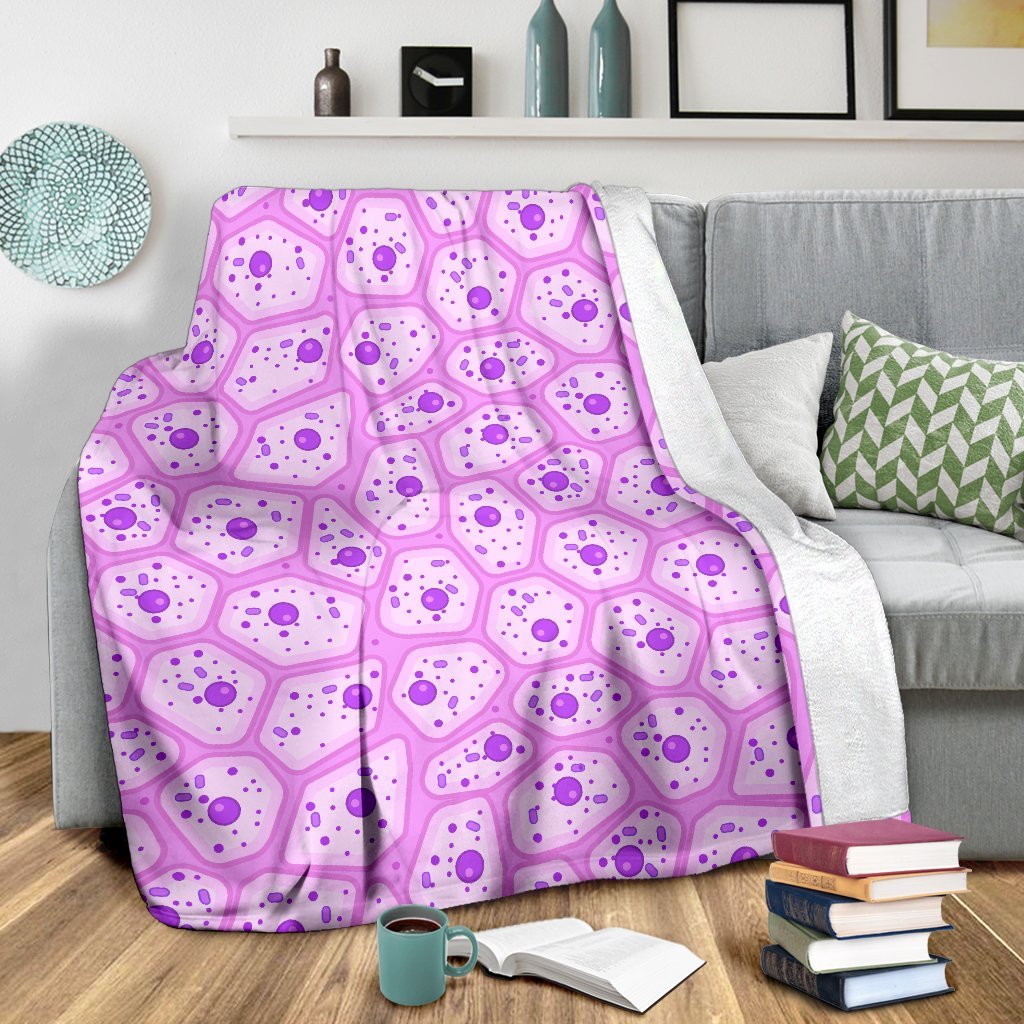 Anatomy Cells Pattern Print Blanket-grizzshop