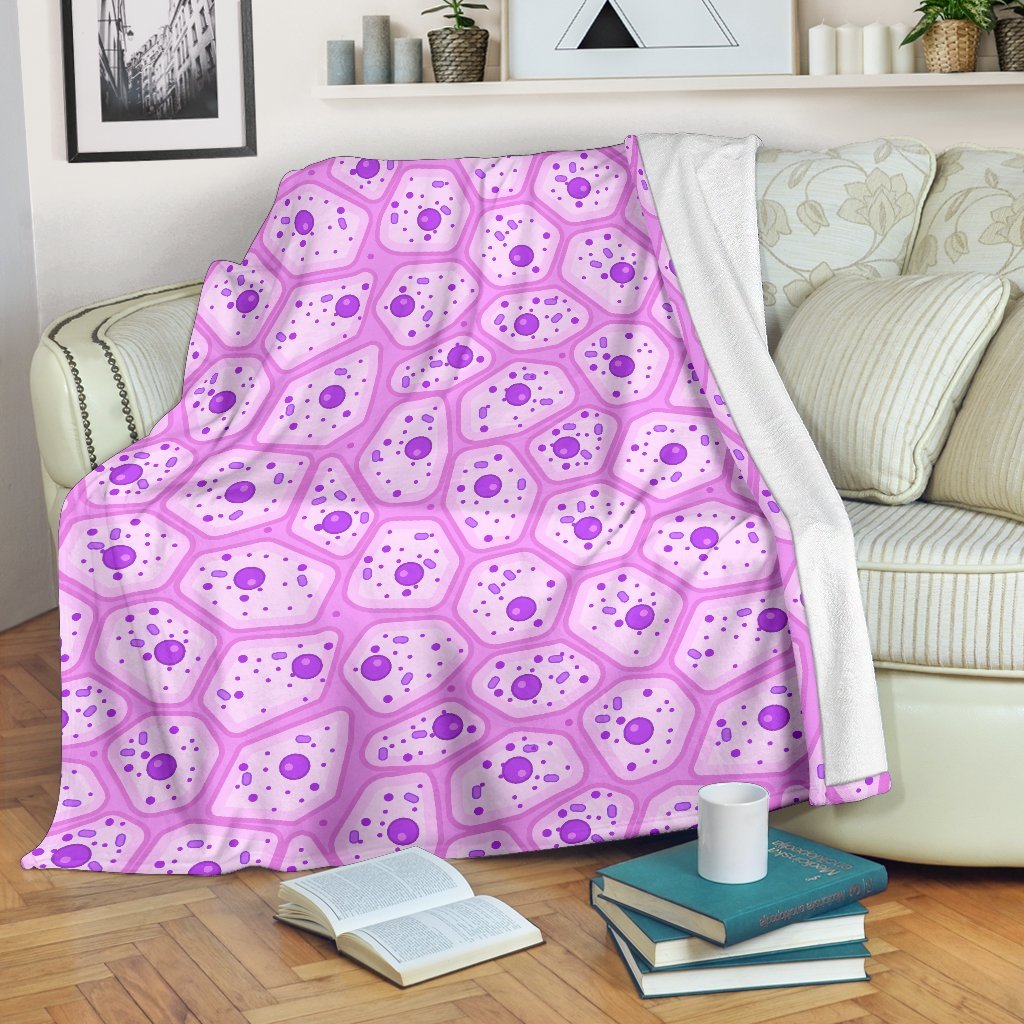 Anatomy Cells Pattern Print Blanket-grizzshop