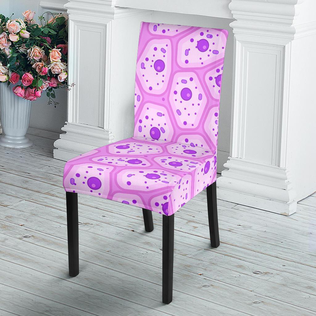 Anatomy Cells Pattern Print Chair Cover-grizzshop