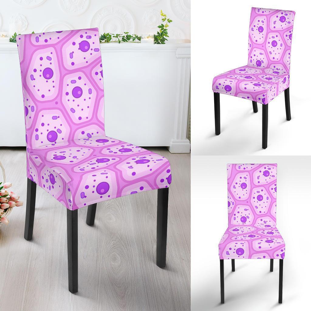 Anatomy Cells Pattern Print Chair Cover-grizzshop