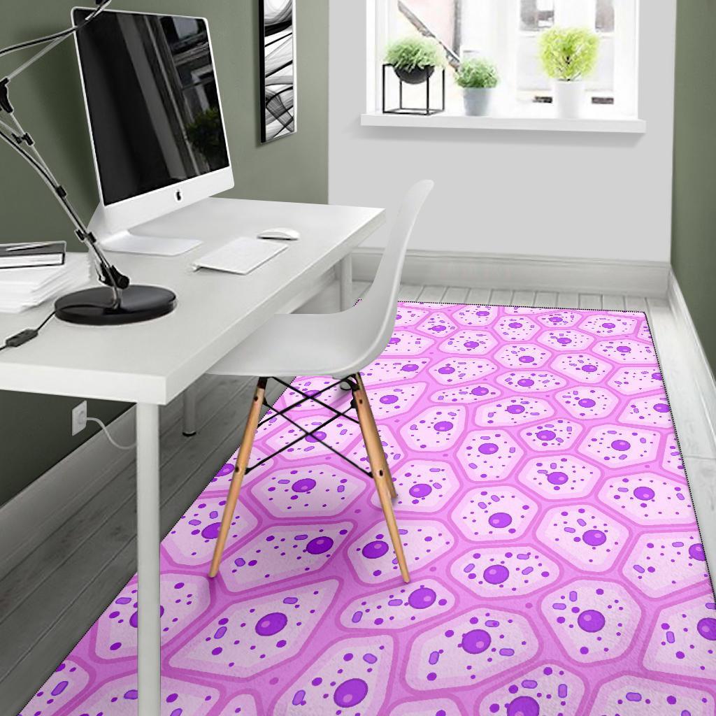 Anatomy Cells Pattern Print Floor Mat-grizzshop