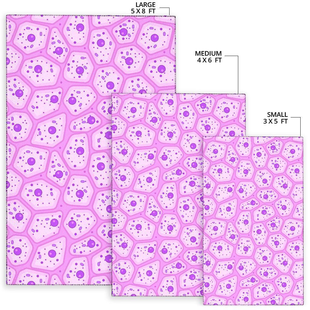 Anatomy Cells Pattern Print Floor Mat-grizzshop