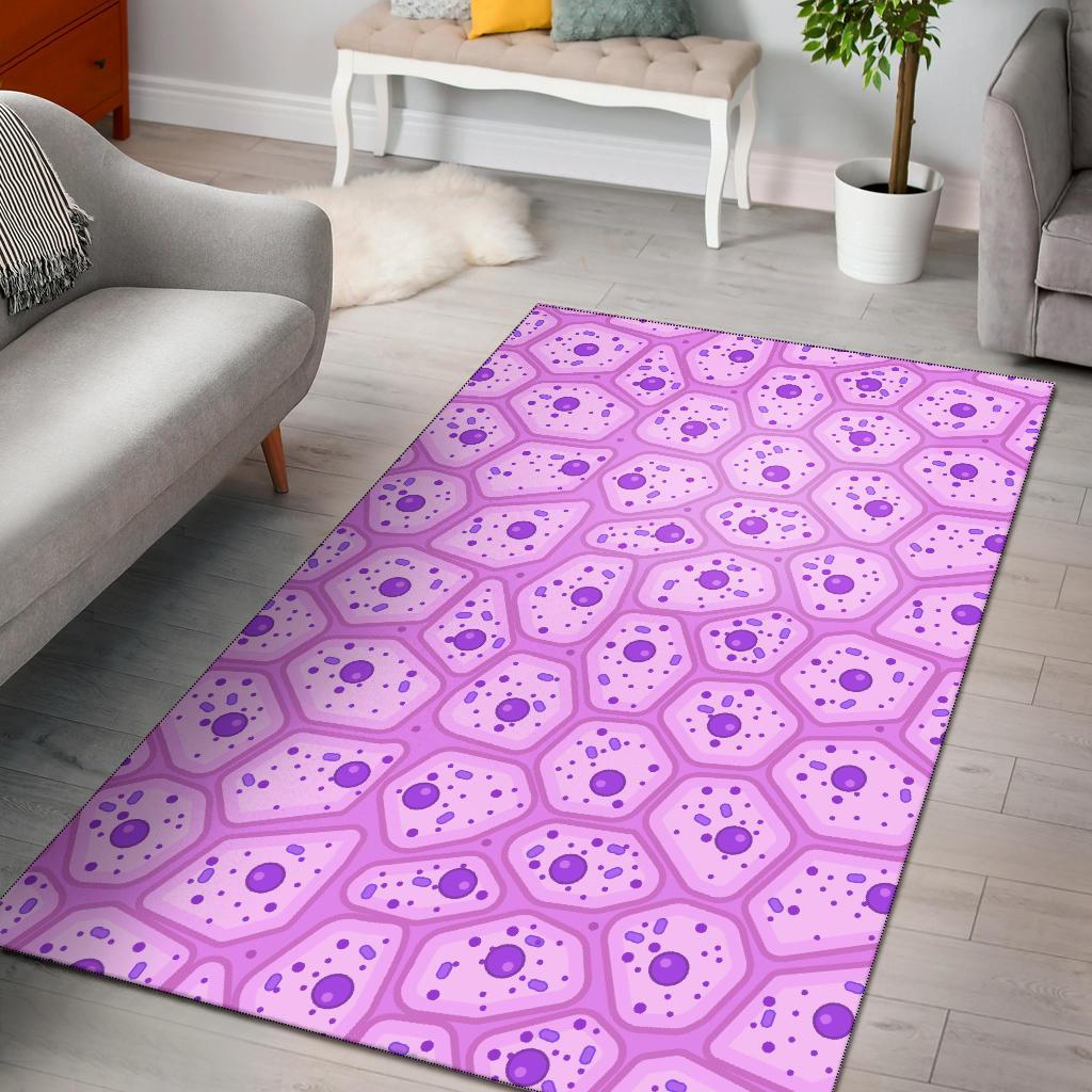 Anatomy Cells Pattern Print Floor Mat-grizzshop