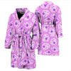 Anatomy Cells Pattern Print Men Long Robe-grizzshop