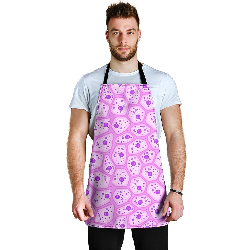 Anatomy Cells Pattern Print Men's Apron-grizzshop