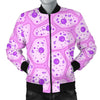 Anatomy Cells Pattern Print Men's Bomber Jacket-grizzshop