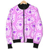 Anatomy Cells Pattern Print Men's Bomber Jacket-grizzshop