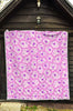 Anatomy Cells Pattern Print Quilt-grizzshop