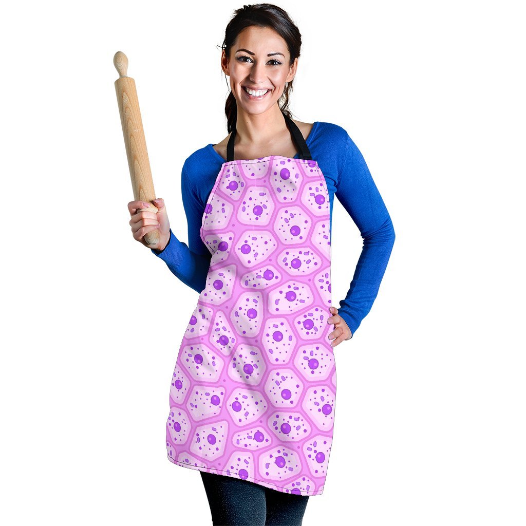 Anatomy Cells Pattern Print Women's Apron-grizzshop