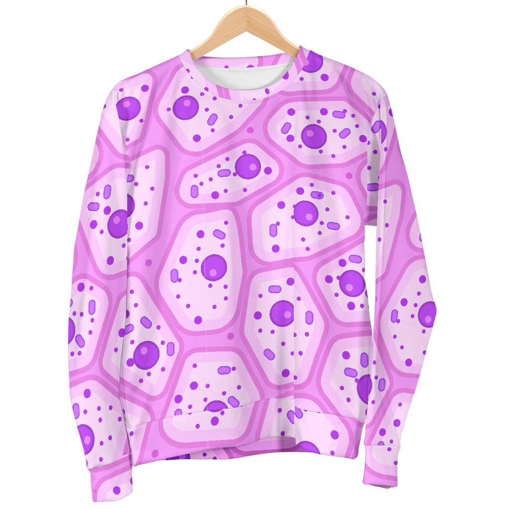 Anatomy Cells Pattern Print Women's Sweatshirt-grizzshop