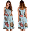 Anatomy Pattern Print Dress-grizzshop