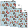 Anatomy Pattern Print Floor Mat-grizzshop